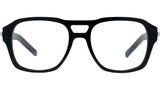 GV One Black Geometric Eyeglasses