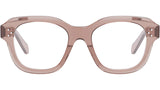 CELINE 3 Dots Caramel Geometric Eyeglasses