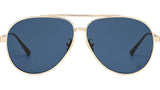 DiorCannage A1U Gold Pilot Sunglasses