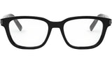 CD IconO 3I Shiny Black Rectangular Eyeglasses