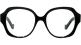 Anagram Black Geometric Sunglasses