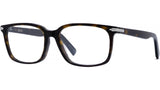 DiorBlackSuitO SI Havana Rectangular Eyeglasses