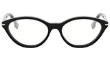 Fendi Selleria Black Cat Eye Eyeglasses