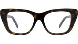 Pearl Havana Rectangular Eyeglasses