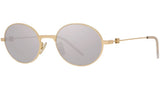 GV Speed Gold Round Sunglasses