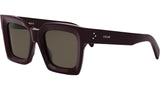 3 Dots Bordeaux Square Sunglasses