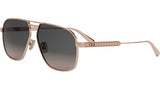 DiorCannage A3U Rose Gold Pilot Sunglasses