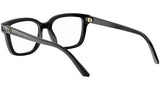 DiorGlowO S1I Black Squared Eyeglasses