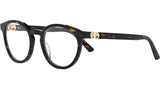 30MontaigneMiniO R4I Havana Round Eyeglasses