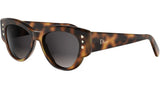DiorLuckyCharms B1I Havana Butterfly Sunglasses