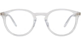 Princeton Transparent Round Eyeglasses
