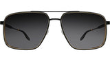 Scaramanga Black Pilot Sunglasses