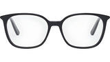 Mini CD O S4I Black Geometric Eyeglasses