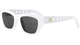 VeryDior S2I White Butterfly Sunglasses