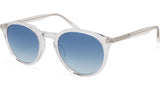 Princeton Transparent Round Sunglasses