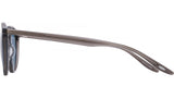 Princeton Grey Round Sunglasses