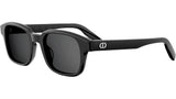 CD Icon S4I Black Squared Sunglasses
