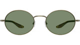 Anamcara Gold Oval Sunglasses