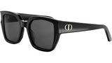 DiorGlow S1I Black Squared Sunglasses