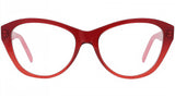 4G Liquid Red Butterfly Eyeglasses
