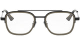 NeoDiorO S6F Black Geometric Eyeglasses