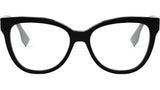 O'Lock Black Round Eyeglasses