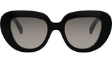 3 Dots Black Butterfly Sunglasses