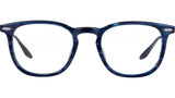 Husney Blue Square Eyeglasses