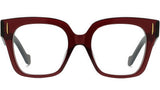 Anagram Bordeaux Geometric Sunglasses