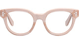 CELINE 3 Dots Pink Round Eyeglasses