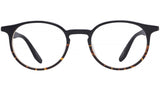 Norton Black Round Eyeglasses