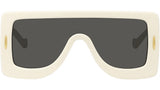 Anagram White Mask Sunglasses