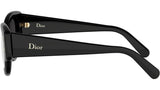 DiorLuckyCharms B1I Black Butterfly Sunglasses