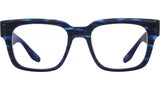 Zander Blue Square Eyeglasses