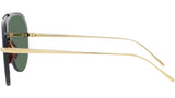 Slim Havana Mask Sunglasses
