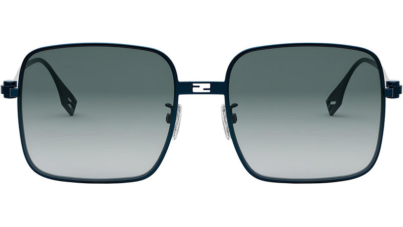 Baguette Blue Square Sunglasses