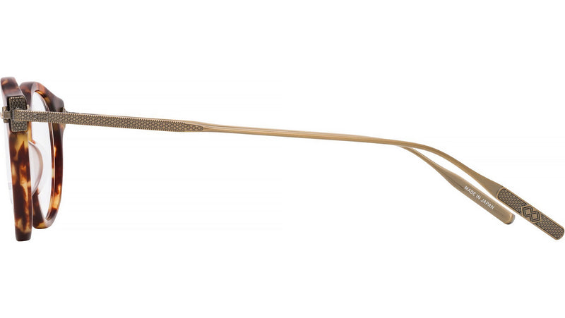 Eugene Havana Round Eyeglasses