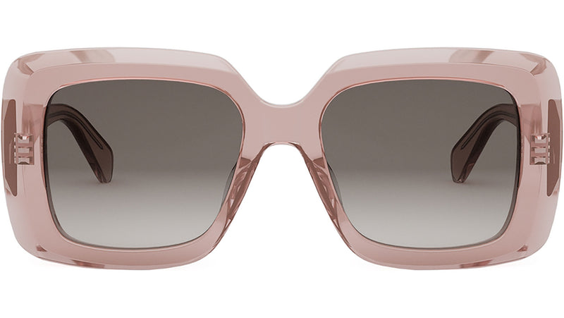 CELINE 3 Dots Pink Square Sunglasses