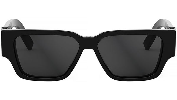 CD Diamond 5I Shiny Black Squared Sunglasses