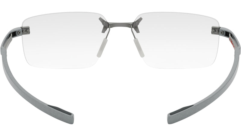Flex Silver Rectangular Eyeglasses
