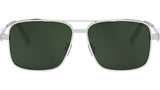 CD DiamondO S9U Silver Geometric Sunglasses