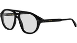 CELINE Thin Black Pilot Sunglasses