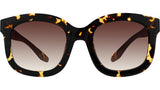 Quannah Havana Square Sunglasses