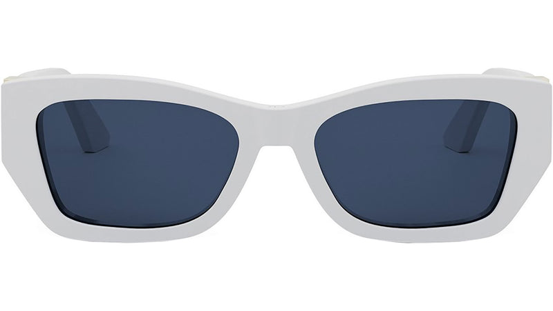 MissDior 1I Shiny White Squared Sunglasses
