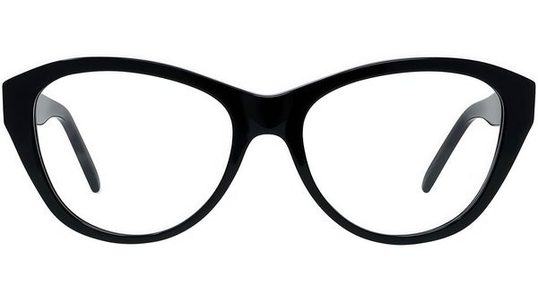 4G Liquid Black Butterfly Eyeglasses