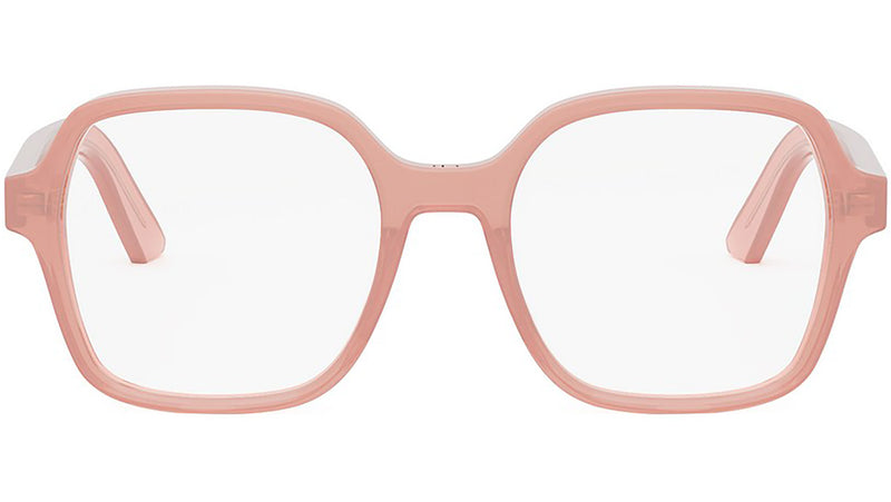 DiorMidnightO S1I Shiny Pink Geometric Eyeglasses