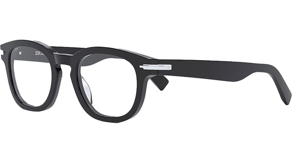 DiorBlackSuitO R4I Black Round Eyeglasses