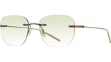 Tyrone Gold Square Sunglasses