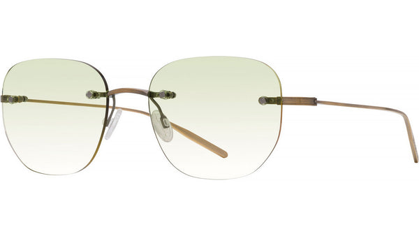 Tyrone Gold Square Sunglasses