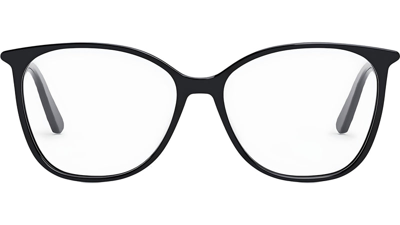 Mini CD O S6I Black Geometric Eyeglasses